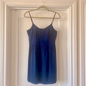 Madewell Navy Blue Mini Dress